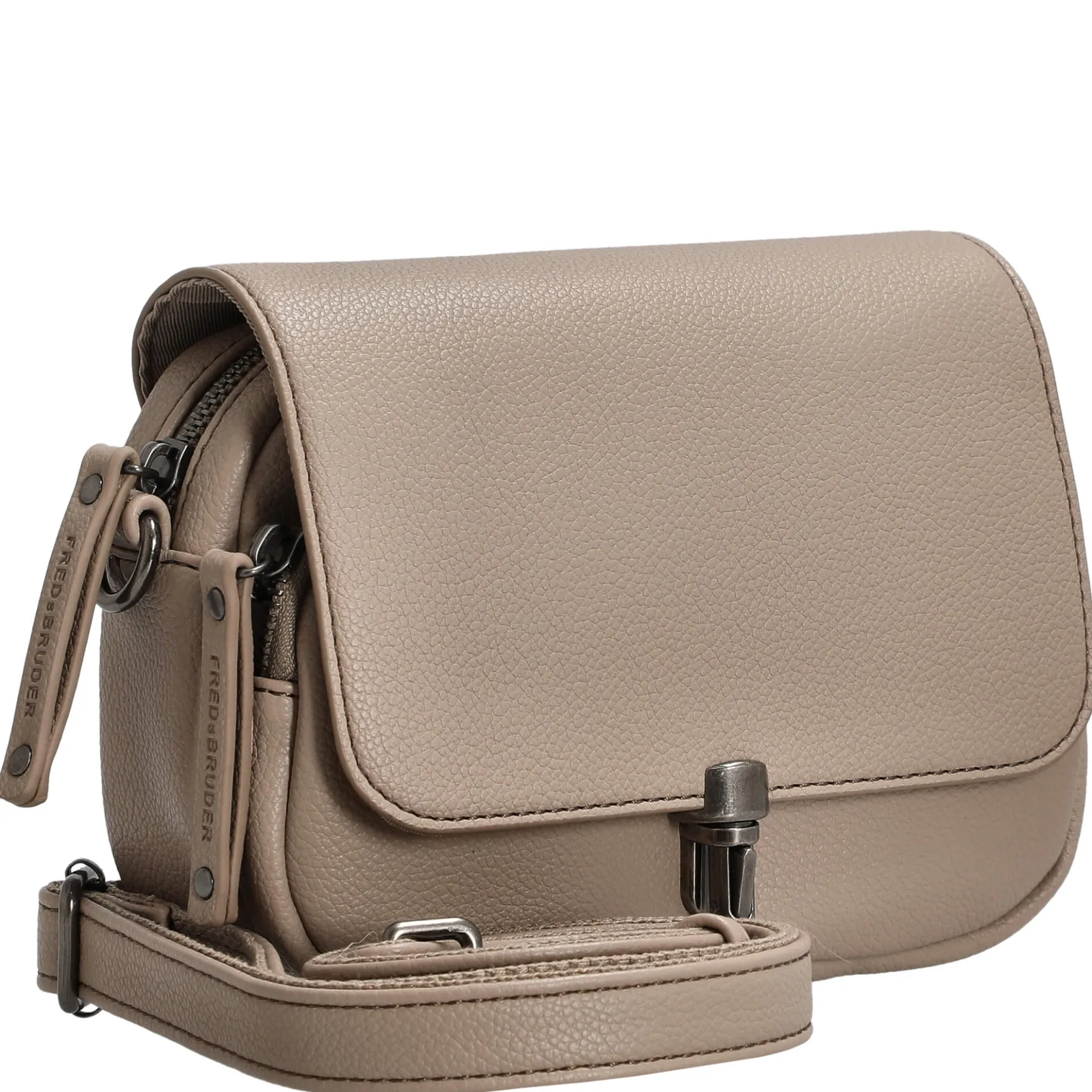 FREDsBRUDER Bestie - Umhängetasche 19.5 cm (powder taupe)