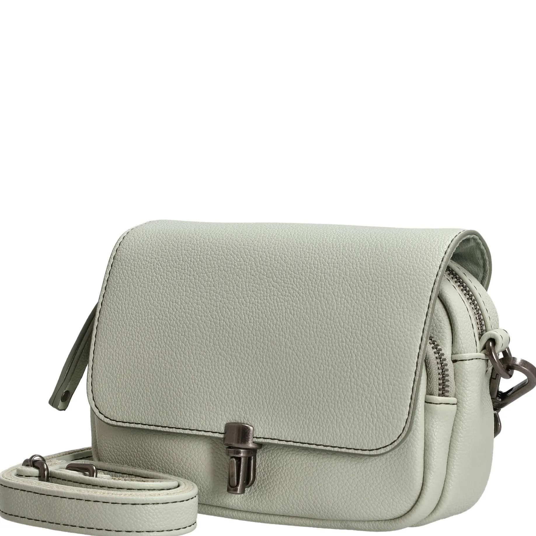 FREDsBRUDER Bestie - Umhängetasche 19.5 cm (light matcha green)