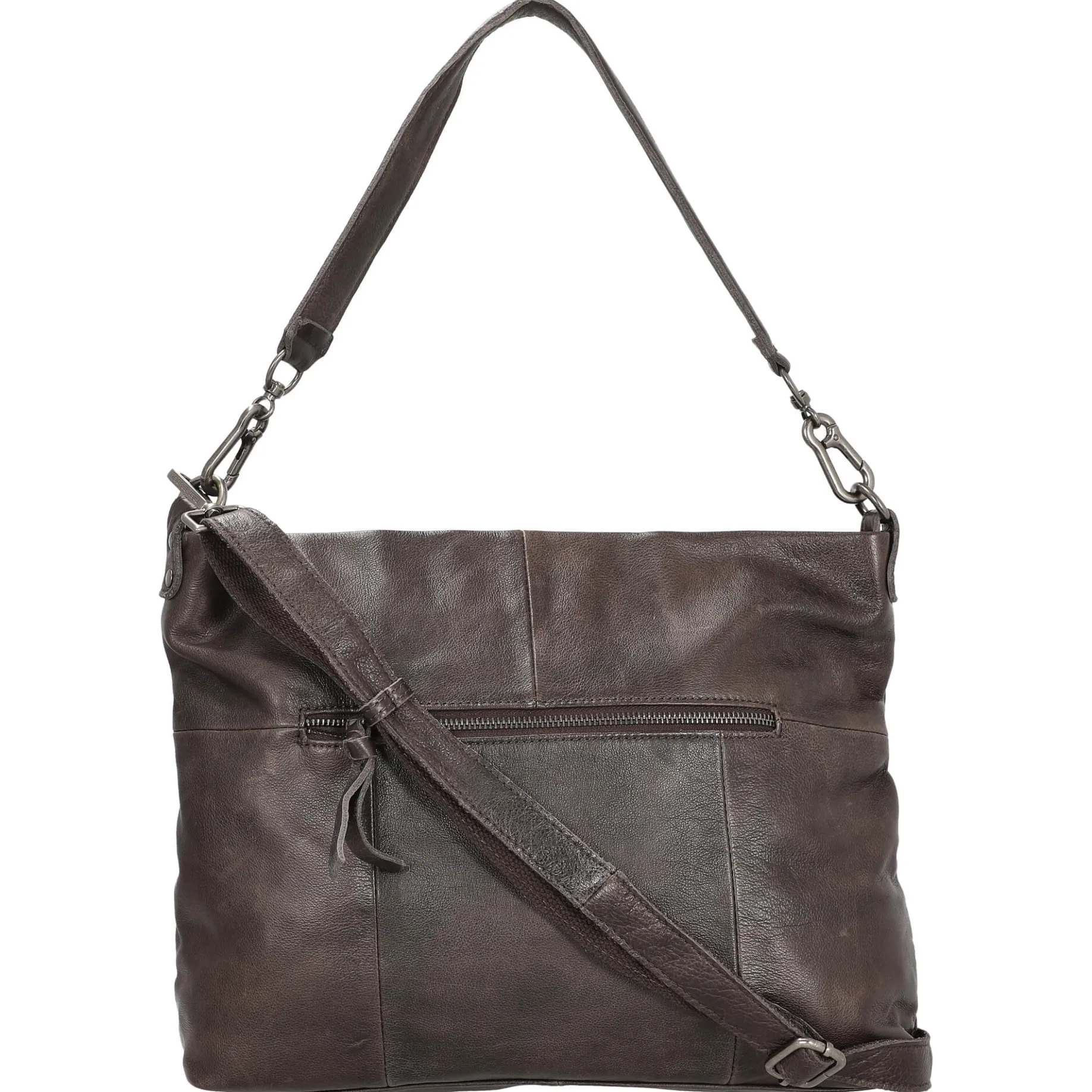 FREDsBRUDER Check My Hobo - Schultertasche 35 cm (brown)