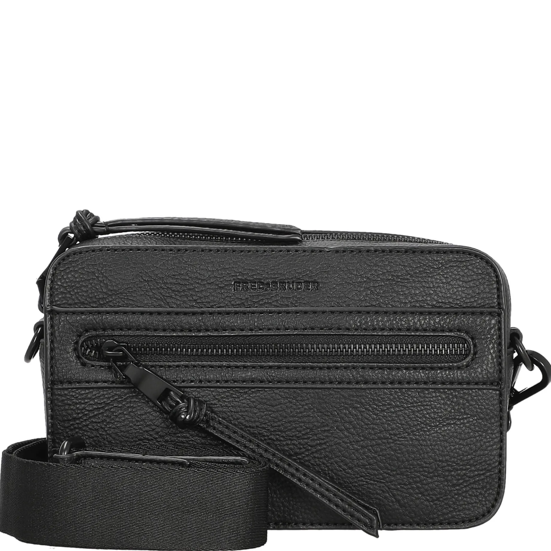 FREDsBRUDER Deep Dark - Umhängetasche 22 cm (black/black)