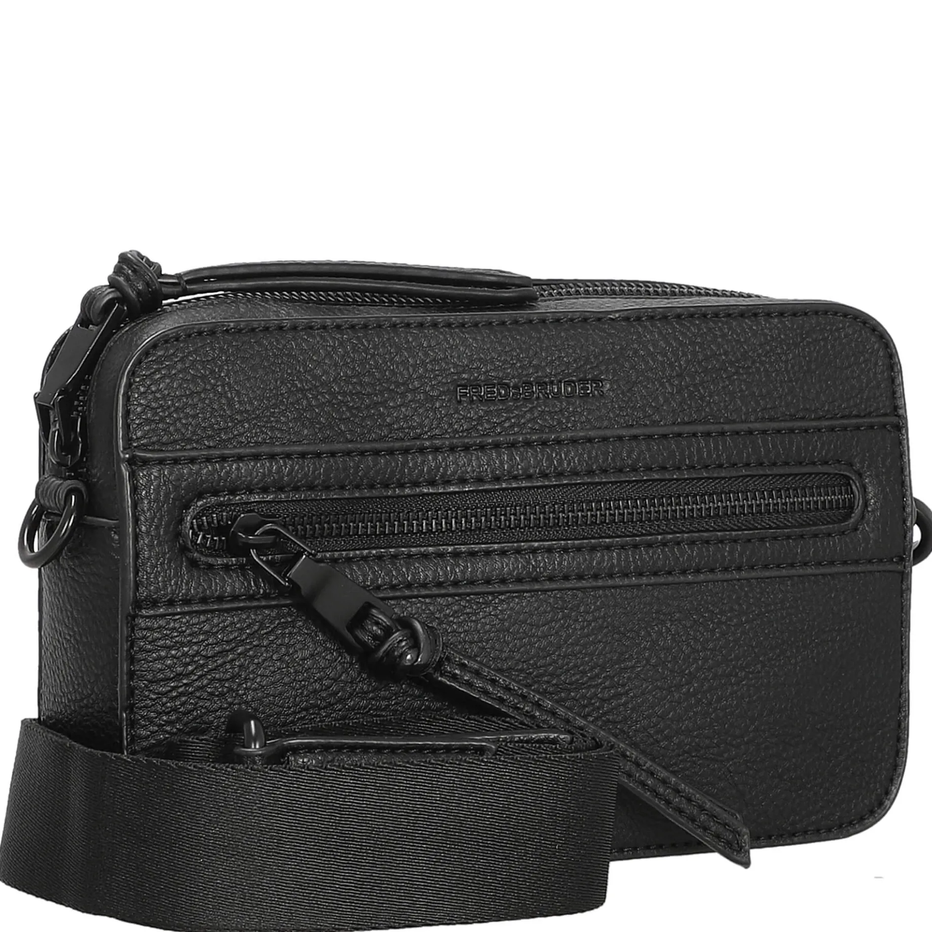 FREDsBRUDER Deep Dark - Umhängetasche 22 cm (black/black)