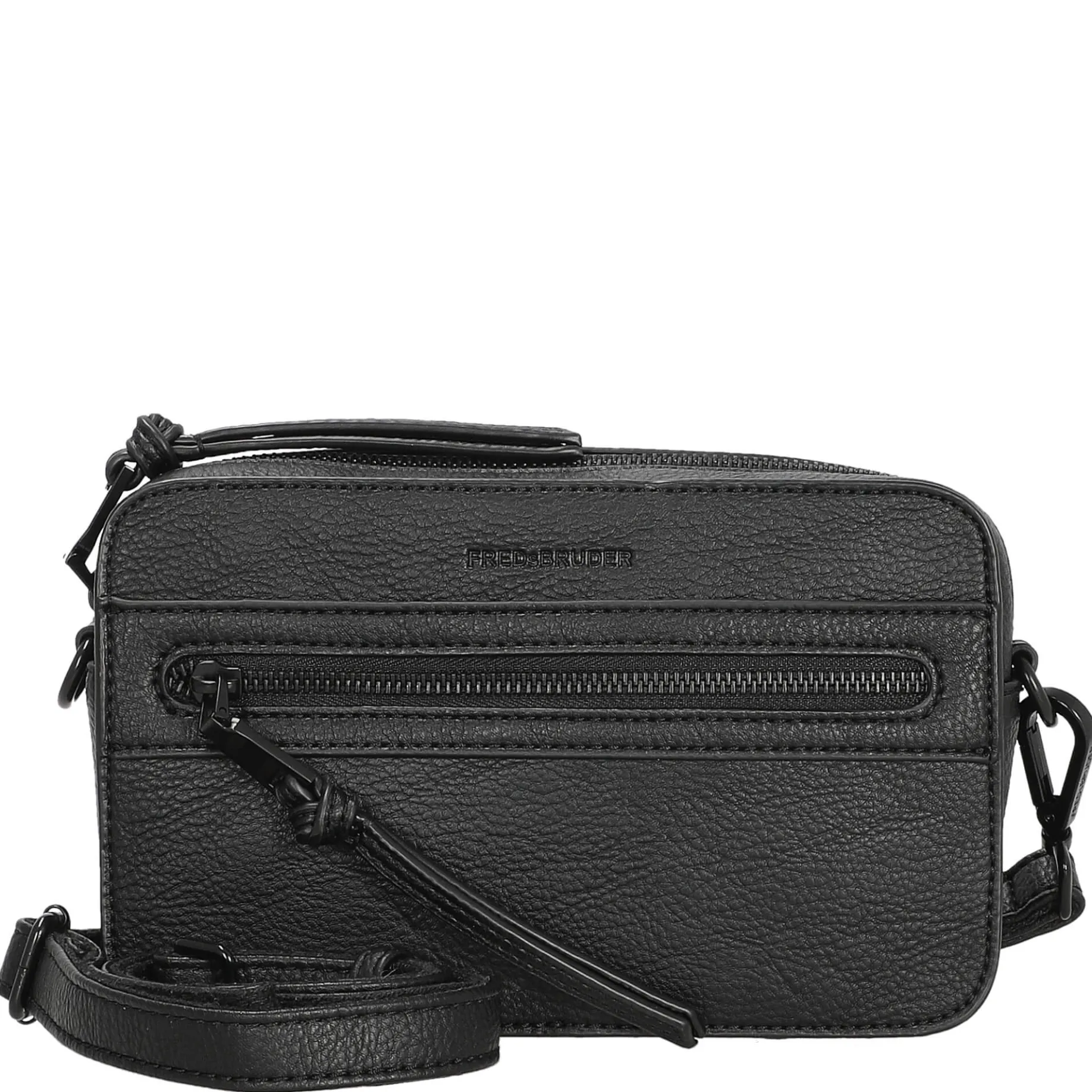 FREDsBRUDER Deep Dark - Umhängetasche 22 cm (black/black)