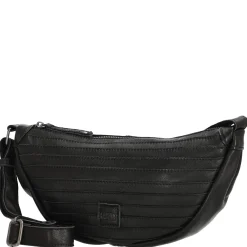 FREDsBRUDER Layer Halfmoon Bag - Umhängetasche 31 cm (black)