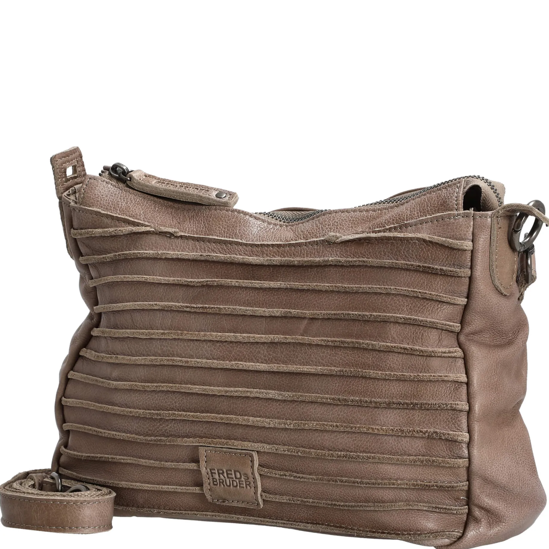 FREDsBRUDER Riffel Likely - Umhängetasche 38 cm (dirty stone)