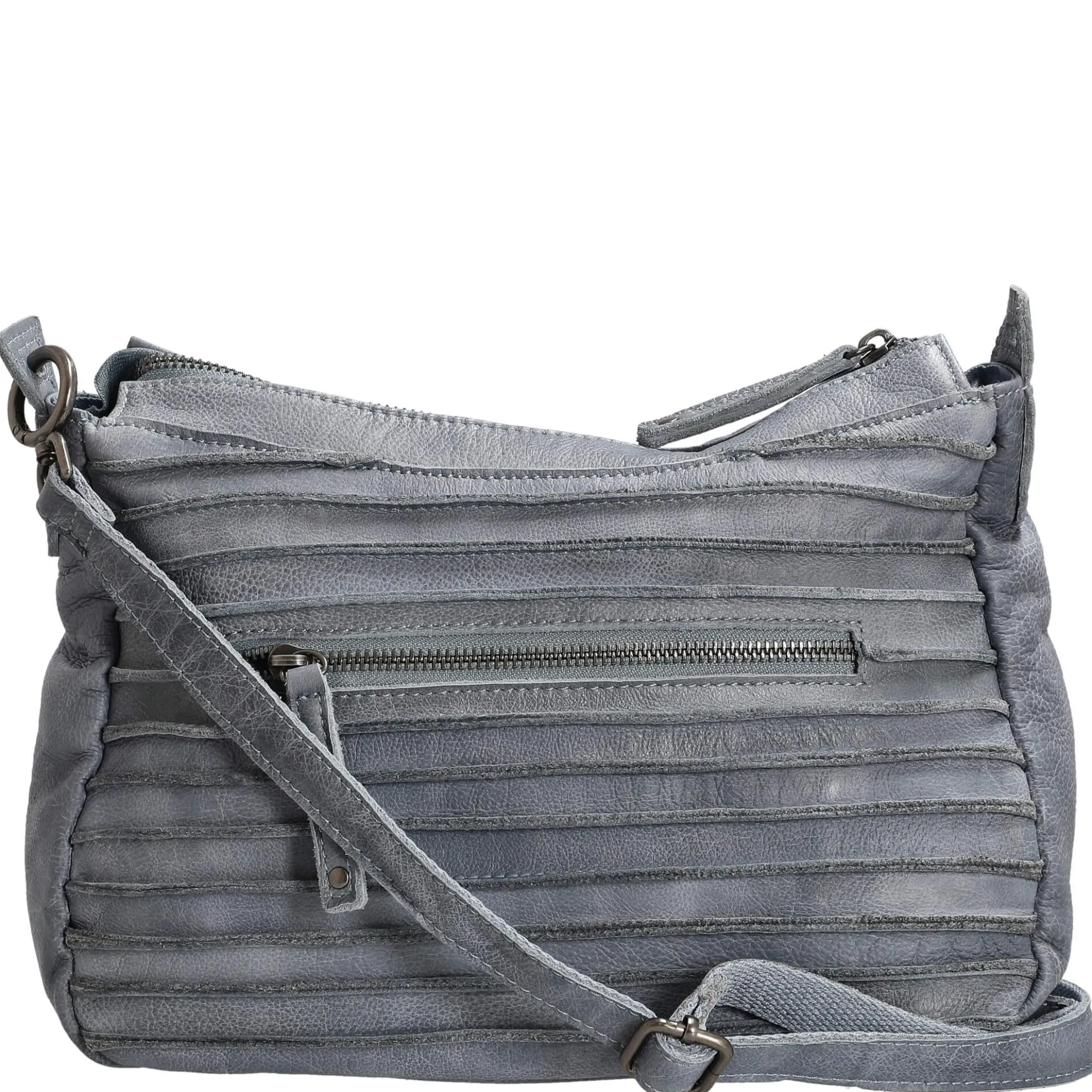 FREDsBRUDER Riffel Likely - Umhängetasche 38 cm (sky blue)