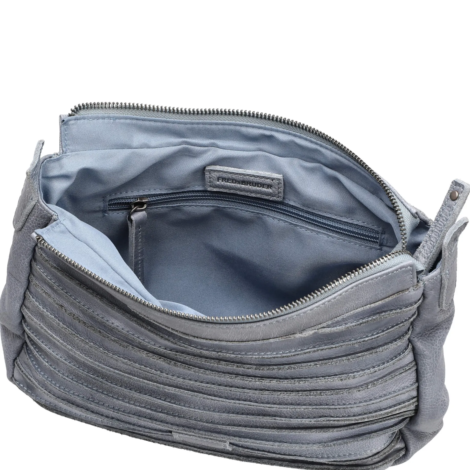 FREDsBRUDER Riffel Likely - Umhängetasche 38 cm (sky blue)