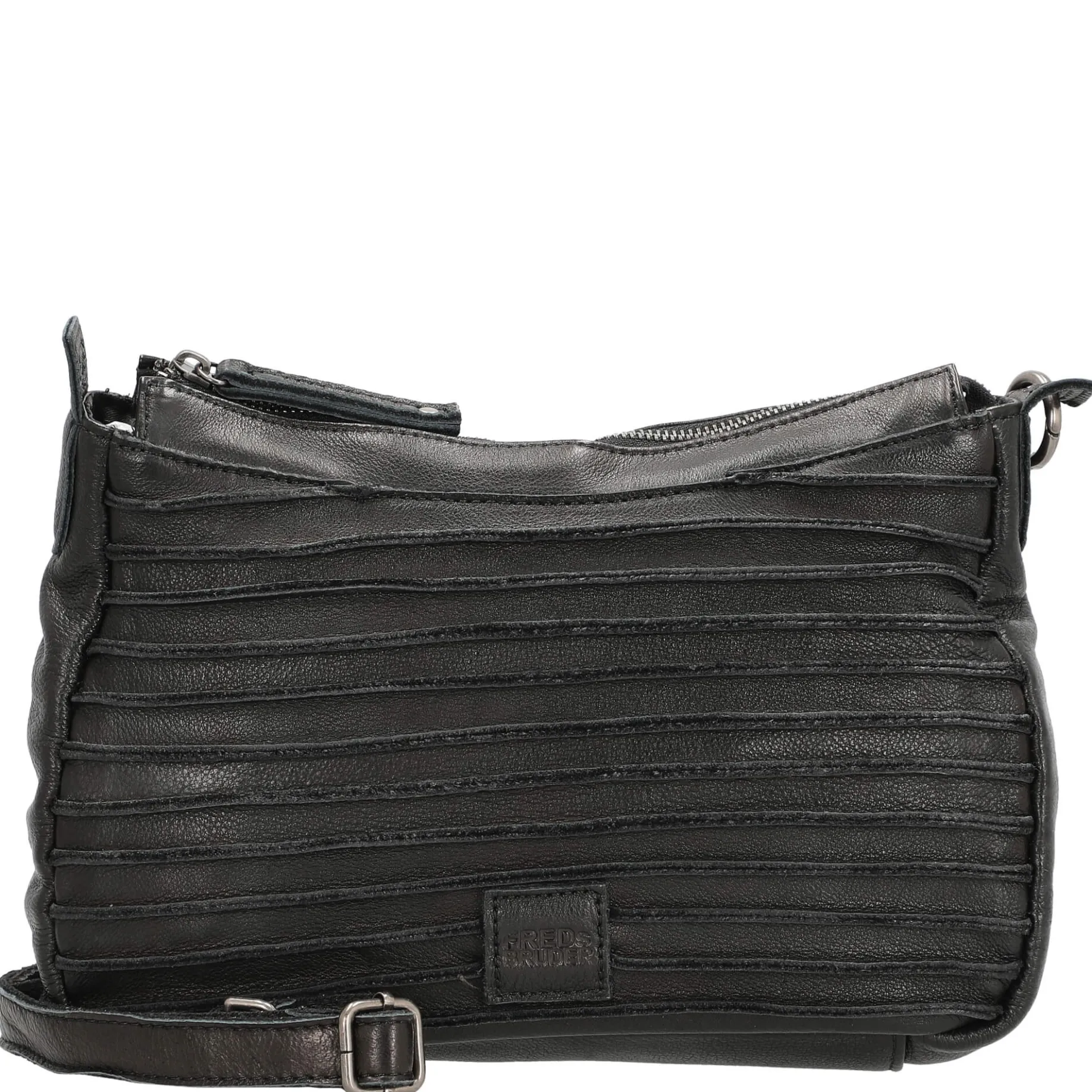 FREDsBRUDER Riffel Likely - Umhängetasche 38 cm (black)