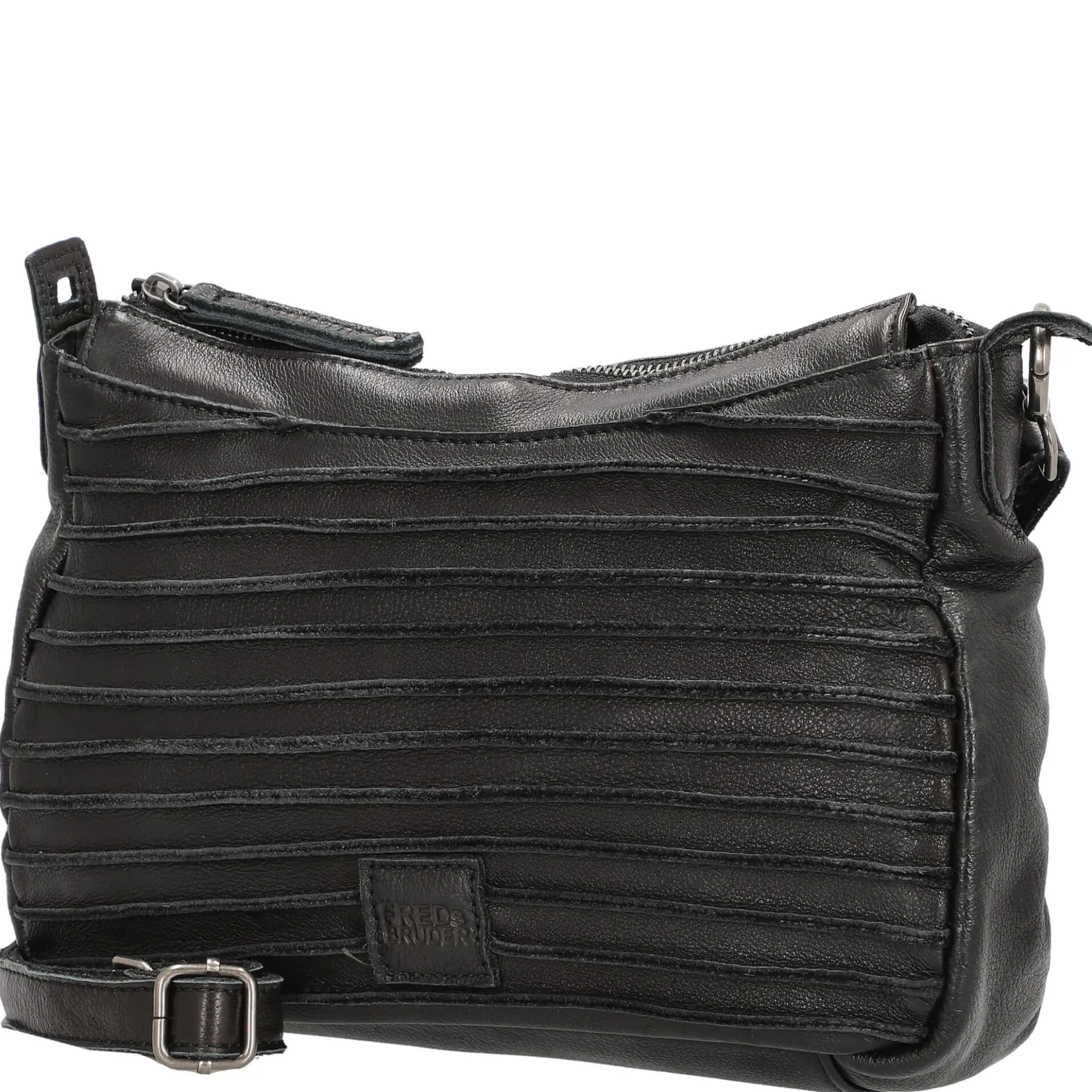 FREDsBRUDER Riffel Likely - Umhängetasche 38 cm (black)