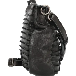 FREDsBRUDER Riffel Likely - Umhängetasche 38 cm (black)