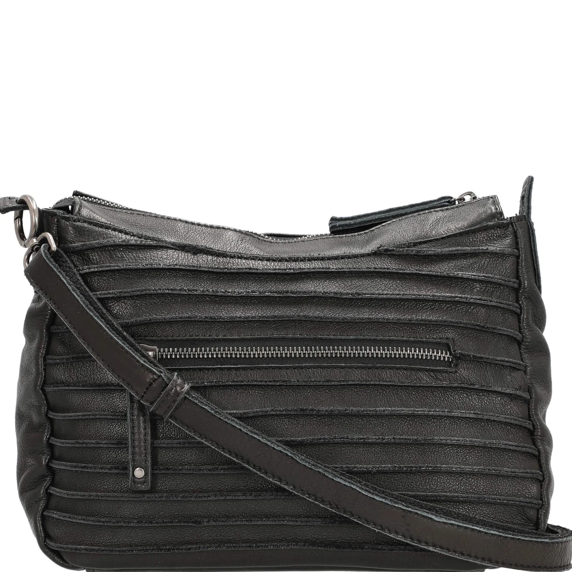 FREDsBRUDER Riffel Likely - Umhängetasche 38 cm (black)