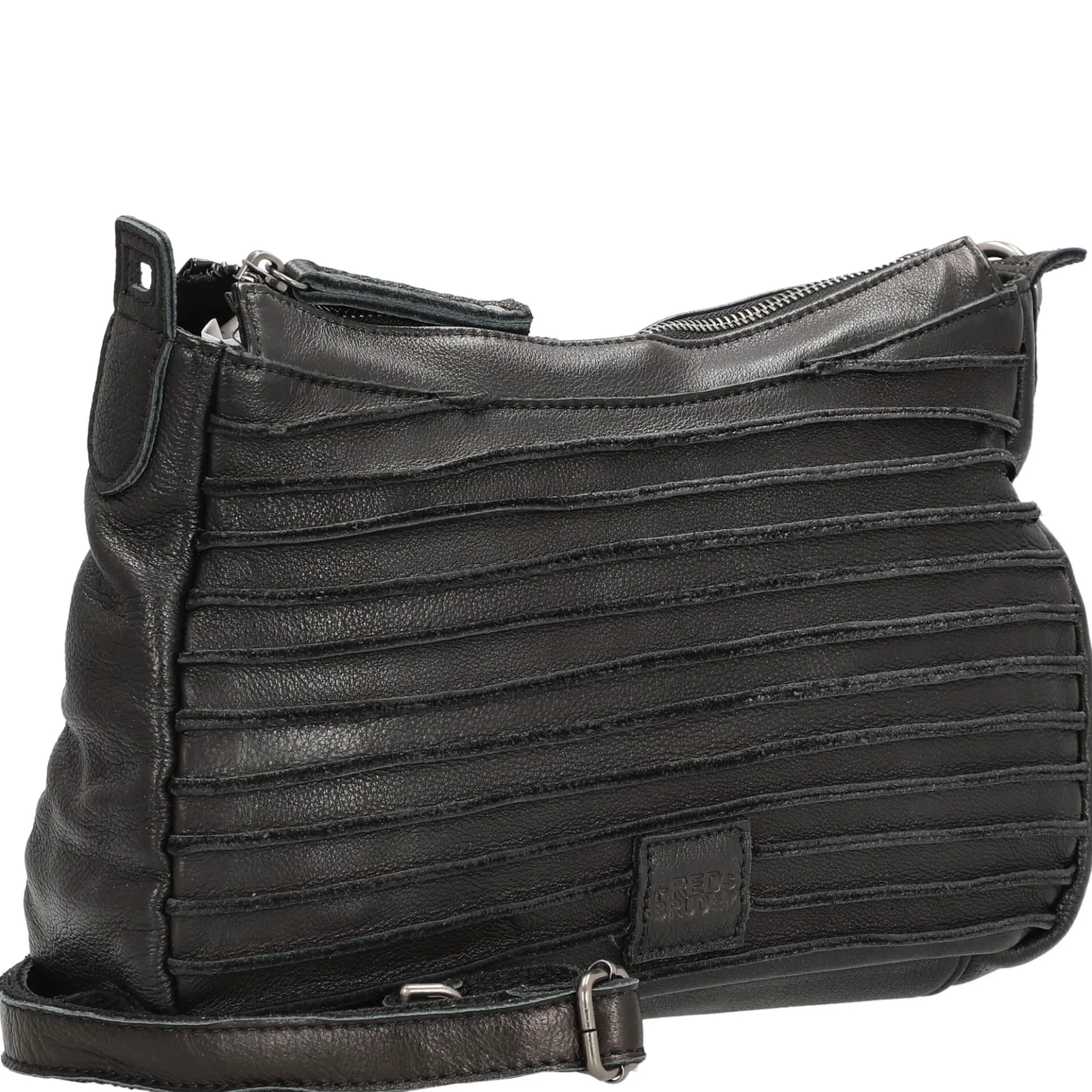 FREDsBRUDER Riffel Likely - Umhängetasche 38 cm (black)