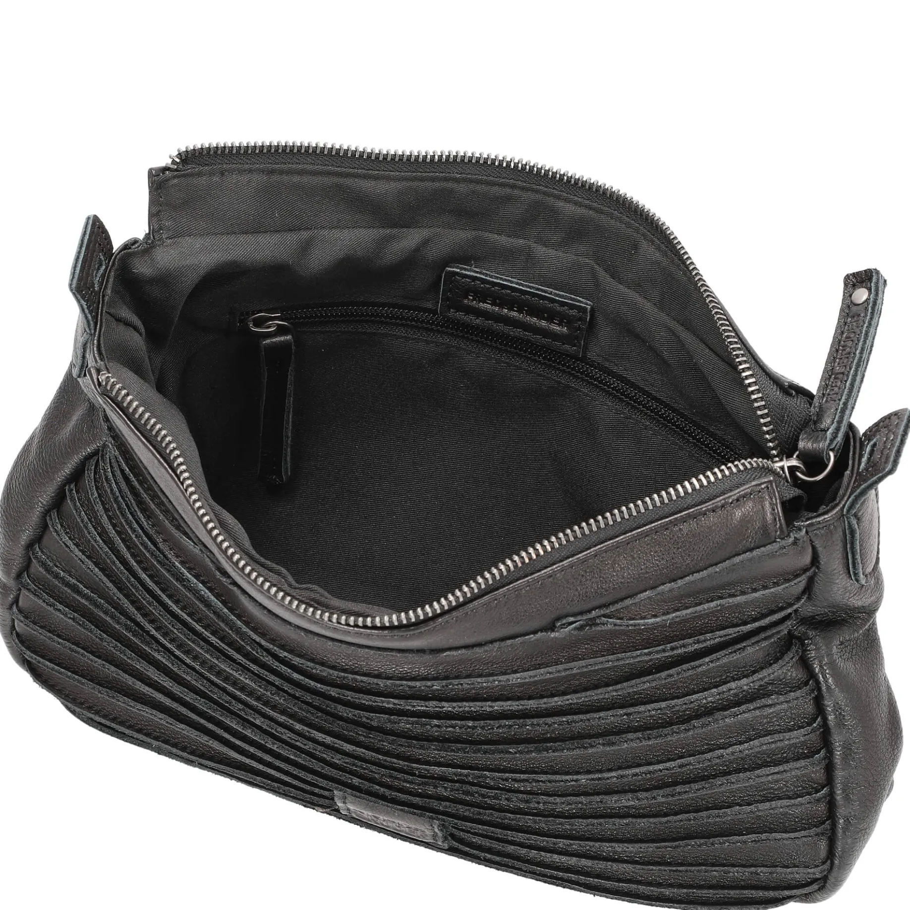 FREDsBRUDER Riffel Likely - Umhängetasche 38 cm (black)