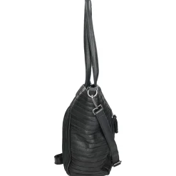 FREDsBRUDER Streifenhörnchen - Shopper 44 cm (black)