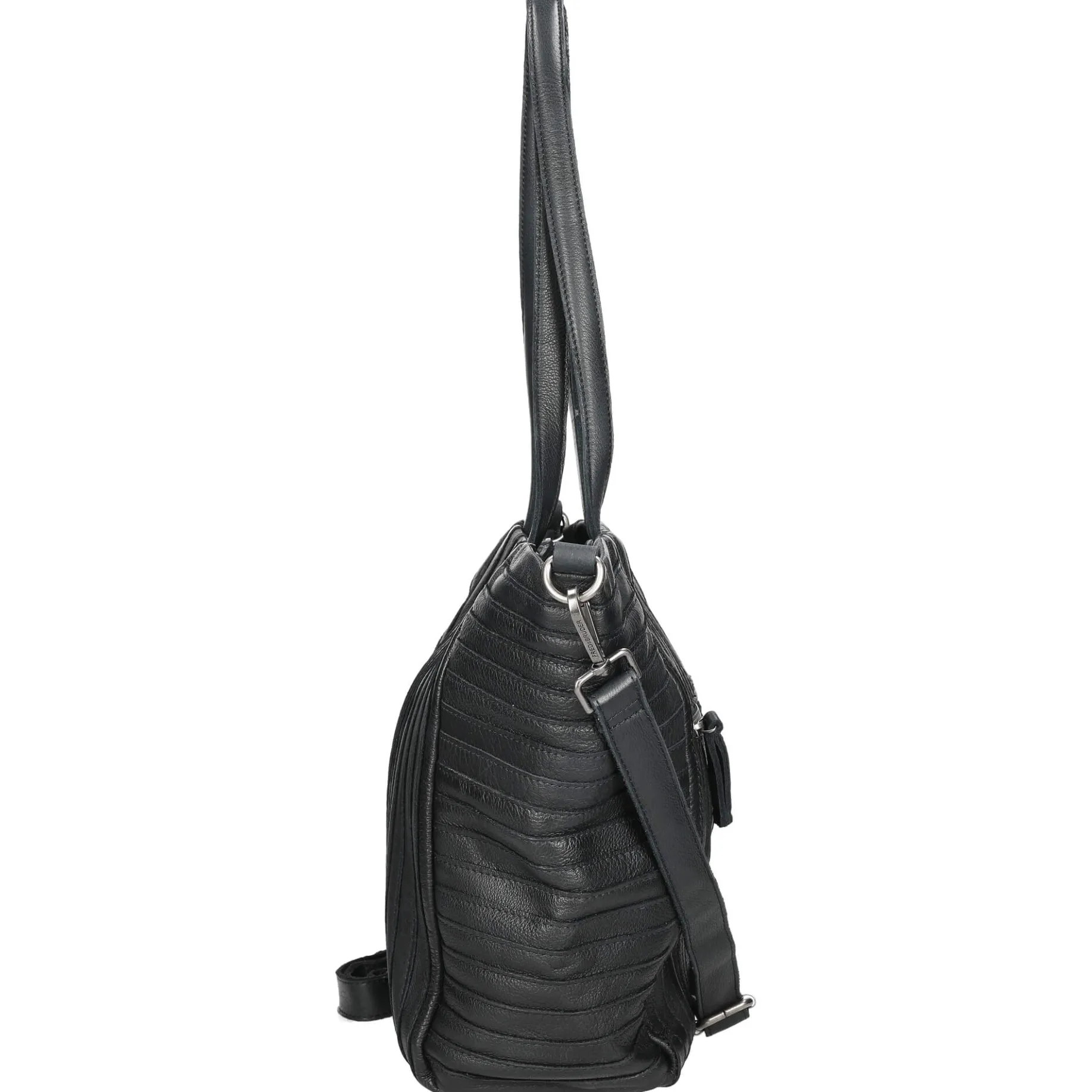 FREDsBRUDER Streifenhörnchen - Shopper 44 cm (black)