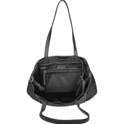 FREDsBRUDER Streifenhörnchen - Shopper 44 cm (black)
