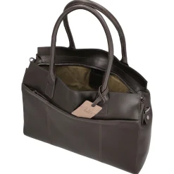 Fundamentals Vintage Doris - Schultertasche 15.6'' 39 cm (dark brown)