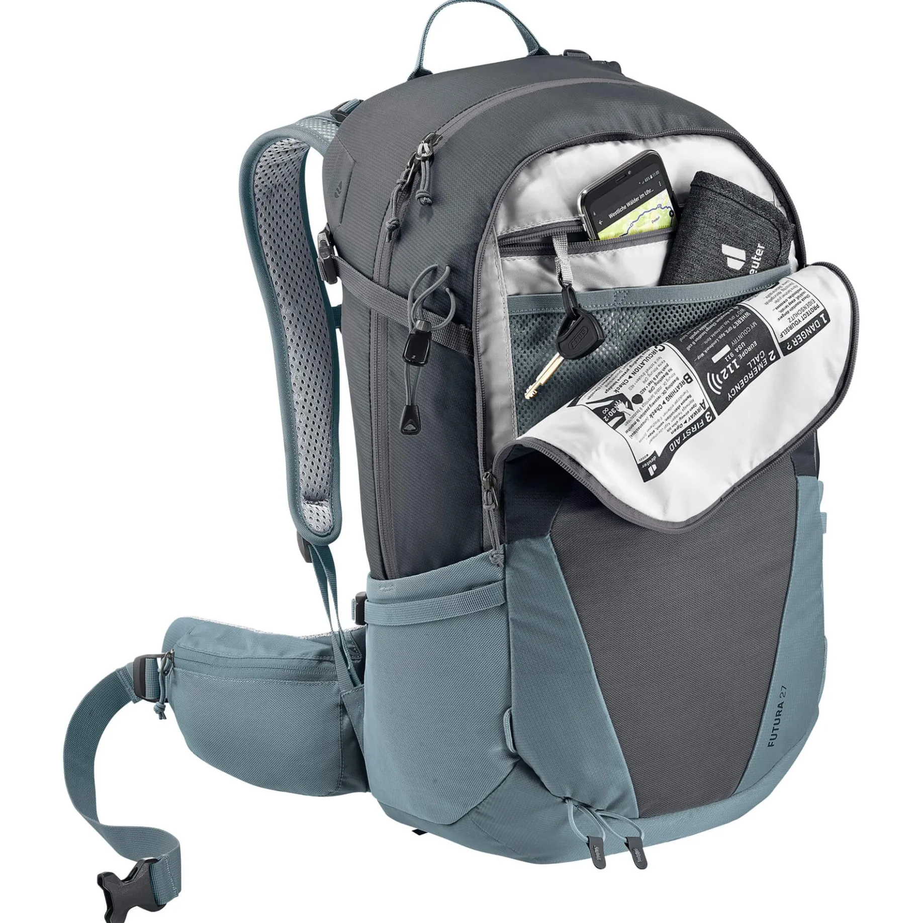 Futura 27 - Wanderrucksack 55 cm (graphite-shale)