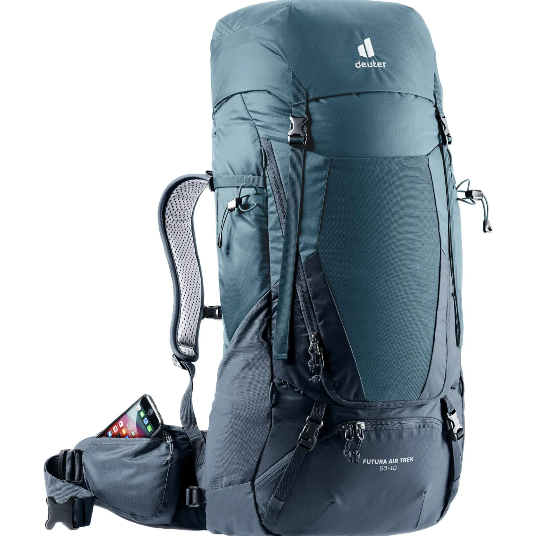 Futura Air Trek 50 + 10 - Trekkingrucksack 75 cm erw. (atlantic-ink)