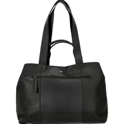 Gail - Shopper Leder 36.5 cm (black)