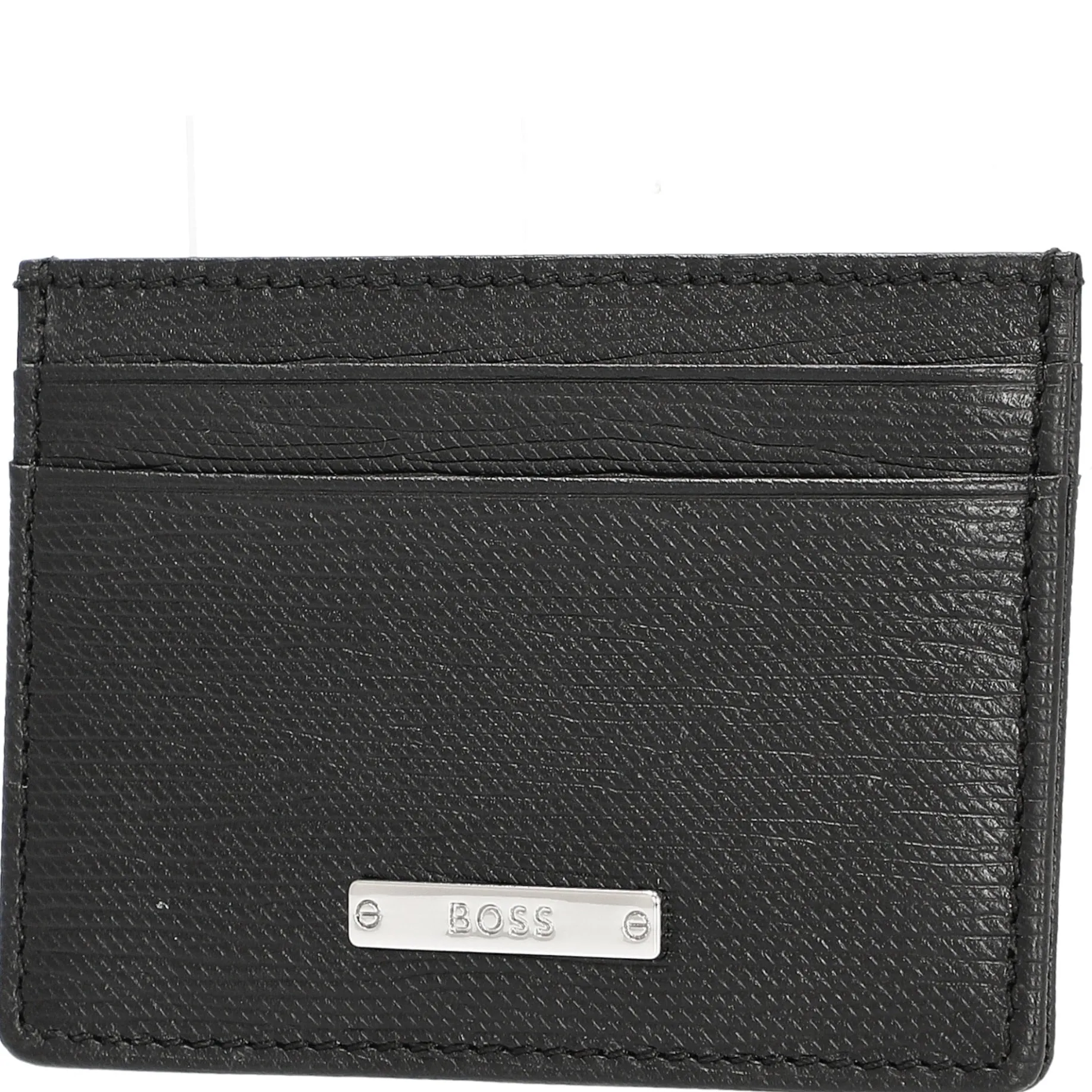 Gallery A 4cc - Kreditkartenetui Leder 10 cm (schwarz)