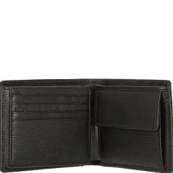 Gallery 4cc - Herrengeldbörse Leder 12 cm (black)