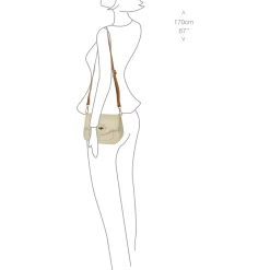 Gardenia - Umhängetasche 23 cm (cream/caramel)