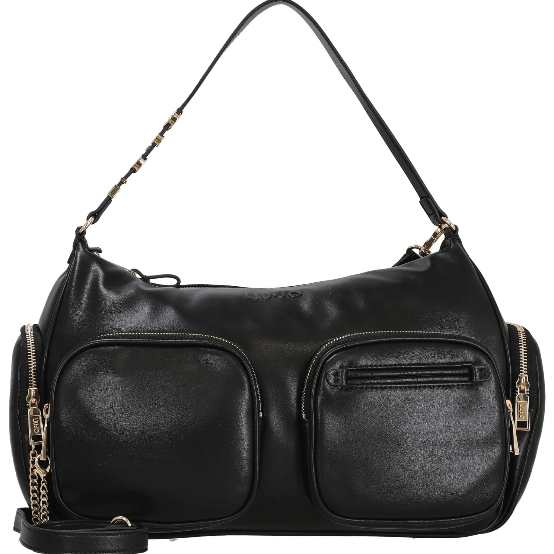 Garima - Schultertasche M 41 cm (black)