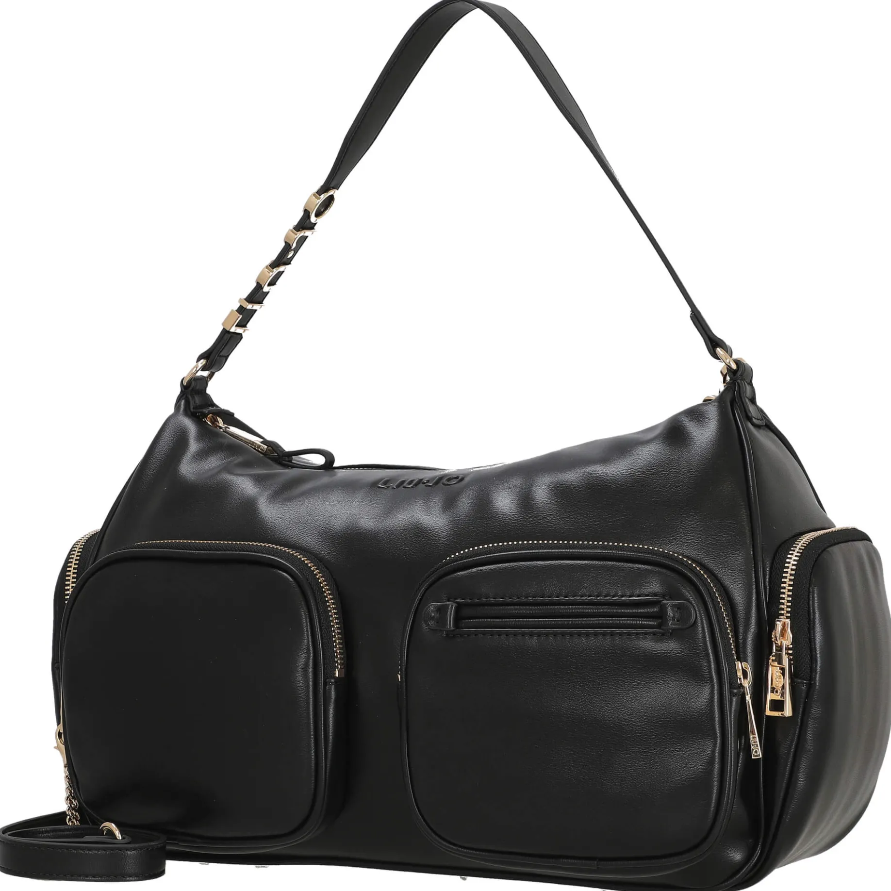 Garima - Schultertasche M 41 cm (black)