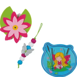 Genius DIN - Schulranzen Set 4 tlg. mit Turnbeutel (Water Lily)
