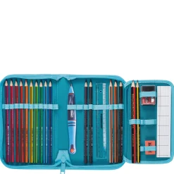 Genius DIN - Schulranzen Set 4 tlg. mit Turnbeutel (Water Lily)