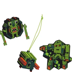 Genius DIN - Schulranzen Set 4 tlg. mit Turnbeutel (Cubes)