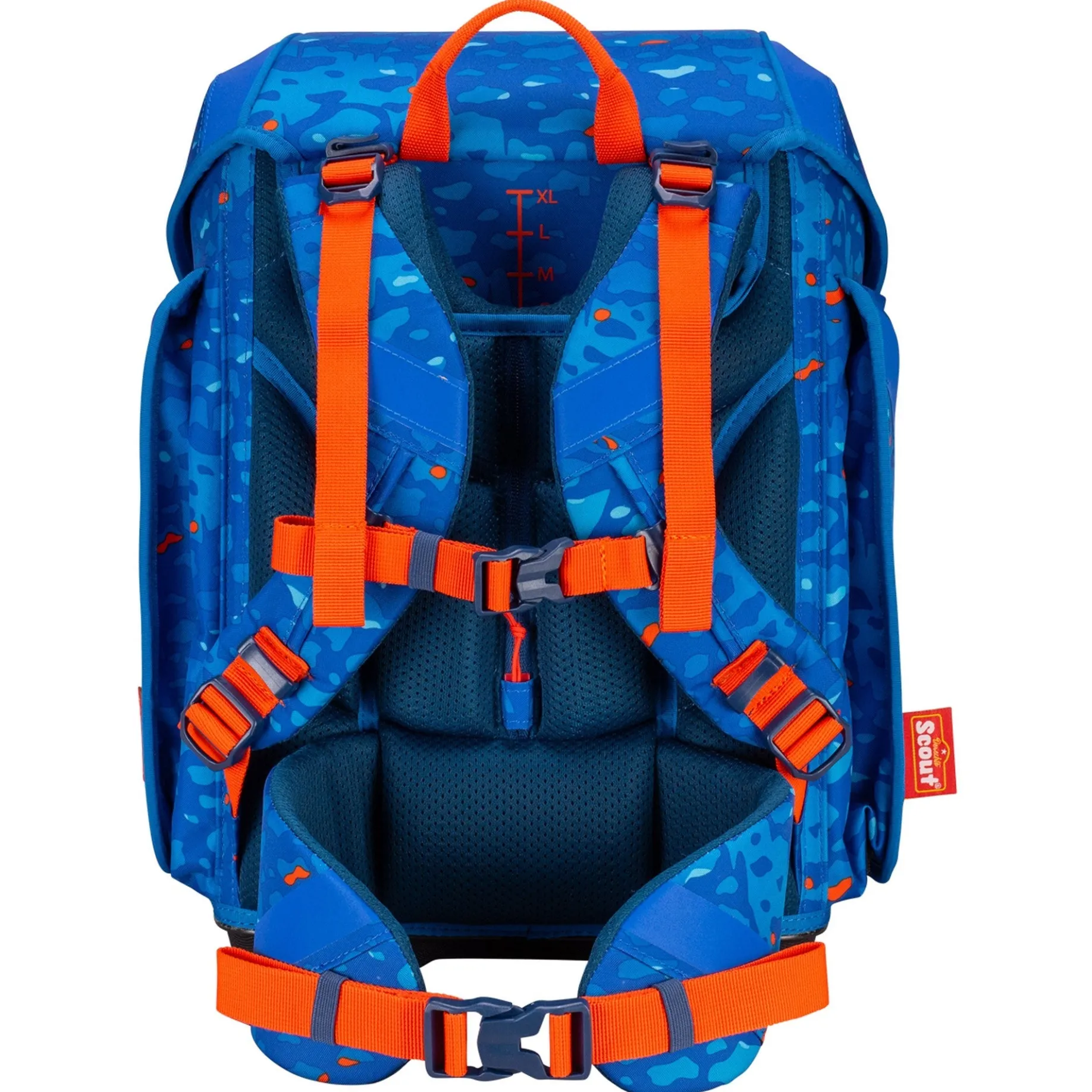 Genius Exklusiv Superflash - Schulranzen Set 4tlg. (Blue Dino)