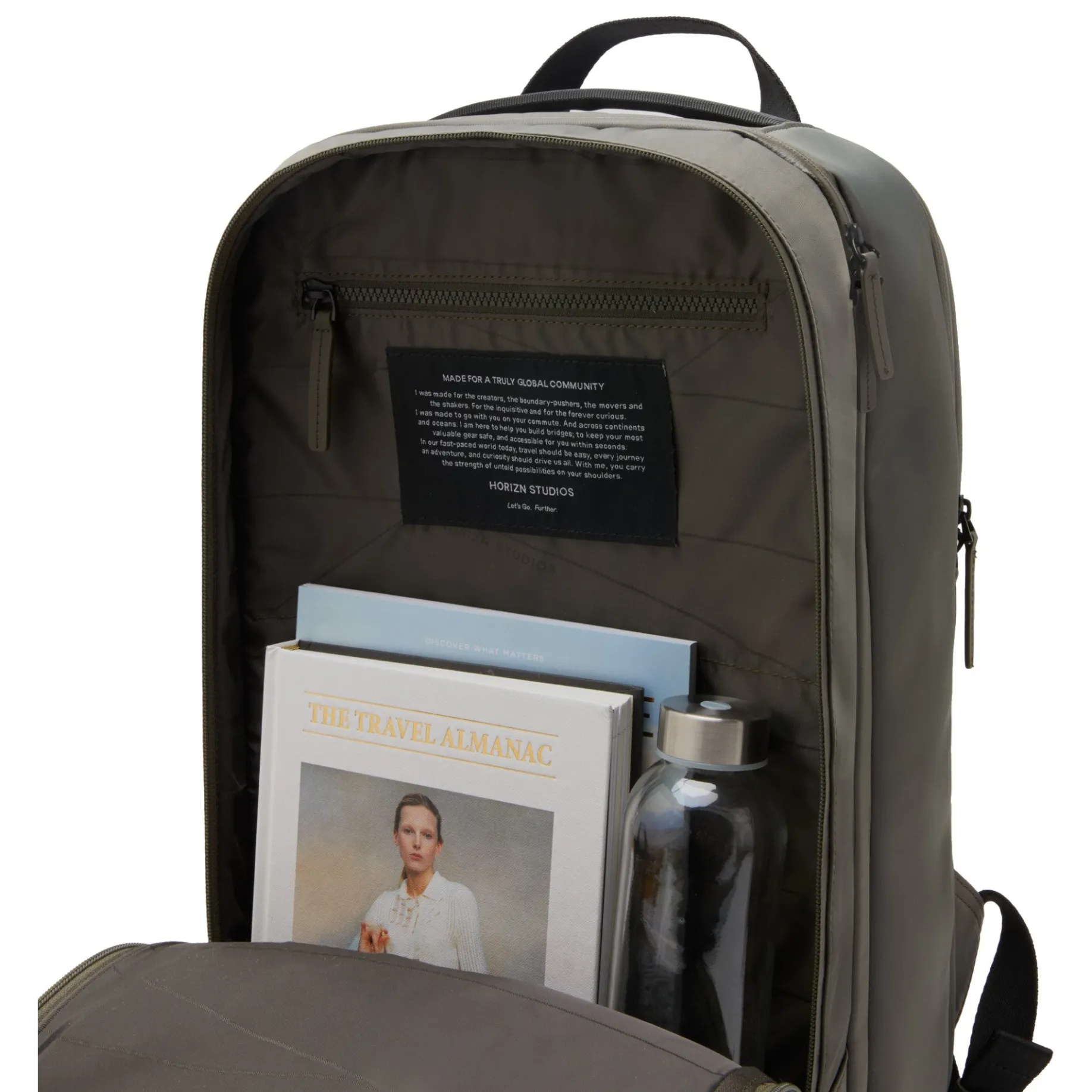 Gion - Reiserucksack 15" 49 cm (dark olive)
