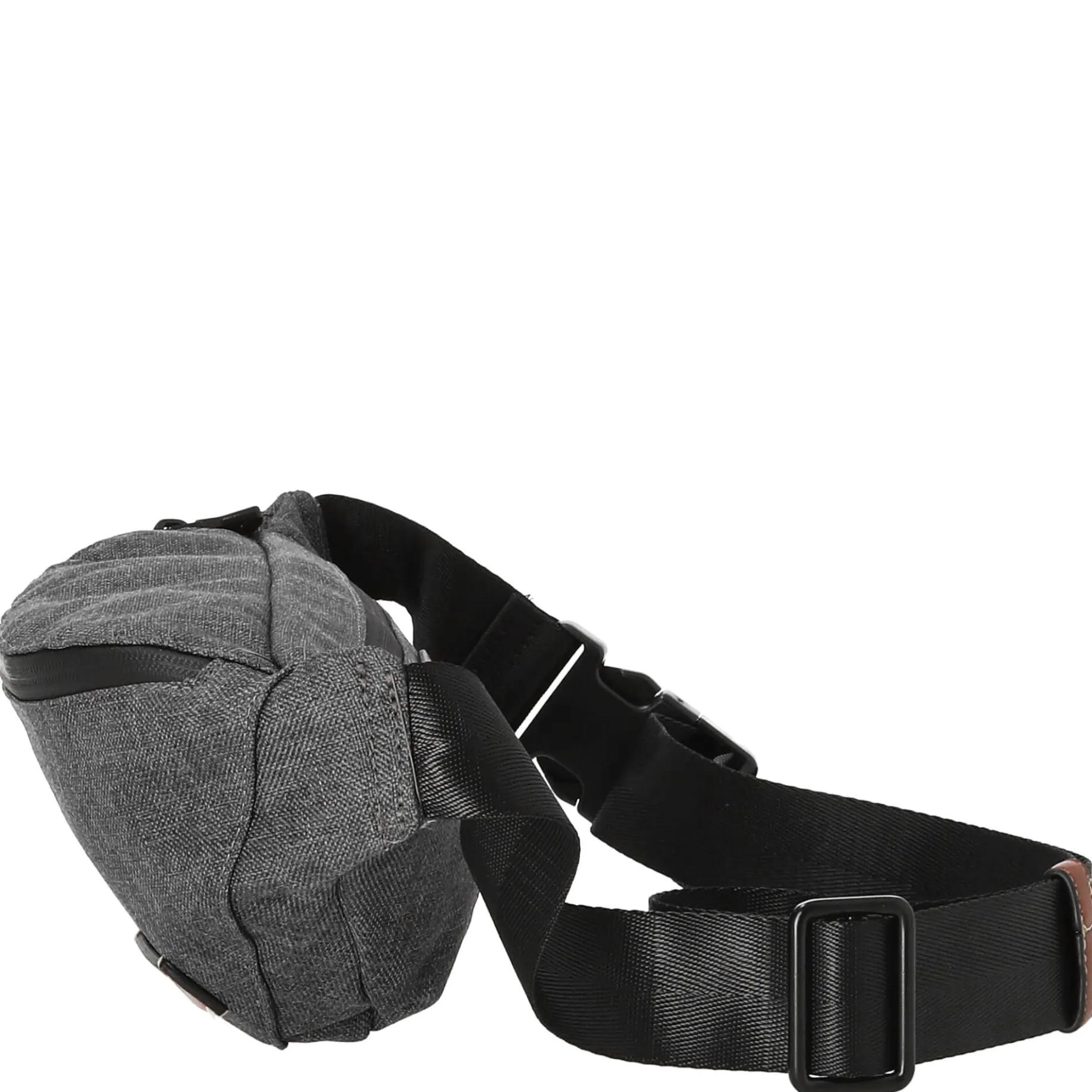 Go Eco - Gürteltasche 34 cm Synthetik (anthrazit)