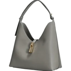 Goccia M Hobo - Schultertasche 30.5 cm (cenere)