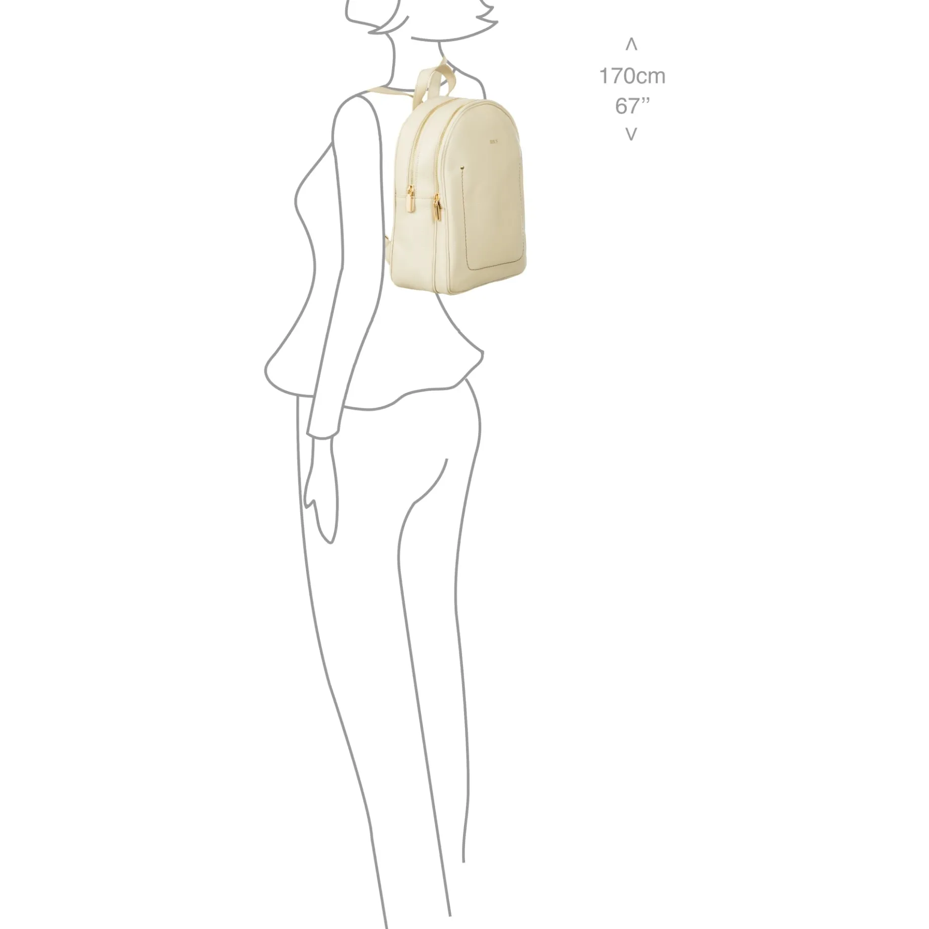 Gondola - Rucksack 30 cm (cream)