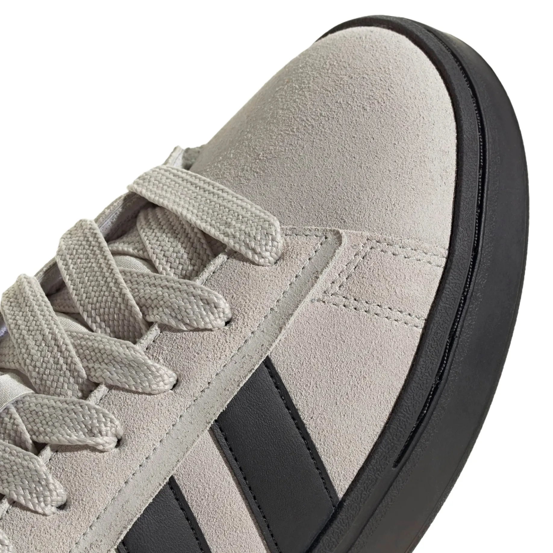 Grand Court Alpha 00s Sneaker- Schuh Men (grey one/core black/core black, 38 2/3)