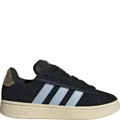 Grand Court Alpha 00s Sneaker - Schuh Women (core black/wonder blue/gold met., 40)