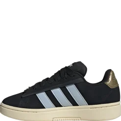 Grand Court Alpha 00s Sneaker - Schuh Women (core black/wonder blue/gold met., 40)