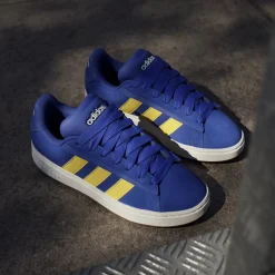 Grand Court Alpha 00s Sneaker- Schuh Men (selubl/utiyel/owhite, 39 1/3)