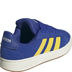 Grand Court Alpha 00s Sneaker- Schuh Men (semi lucid blue/utility yellow/off white, 45 1/3)
