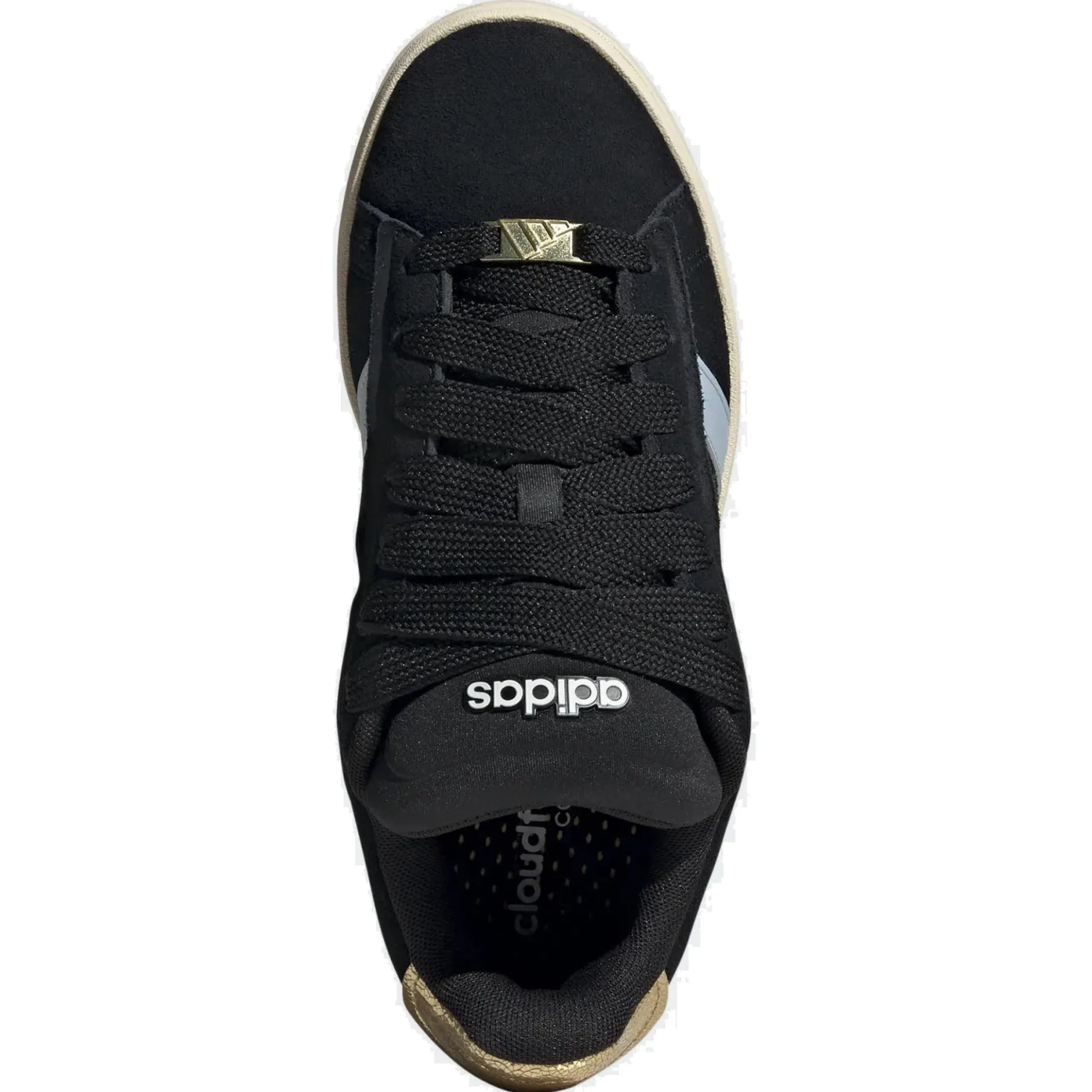 Grand Court Alpha 00s Sneaker - Schuh Women (core black/wonder blue/gold met., 38 2/3)