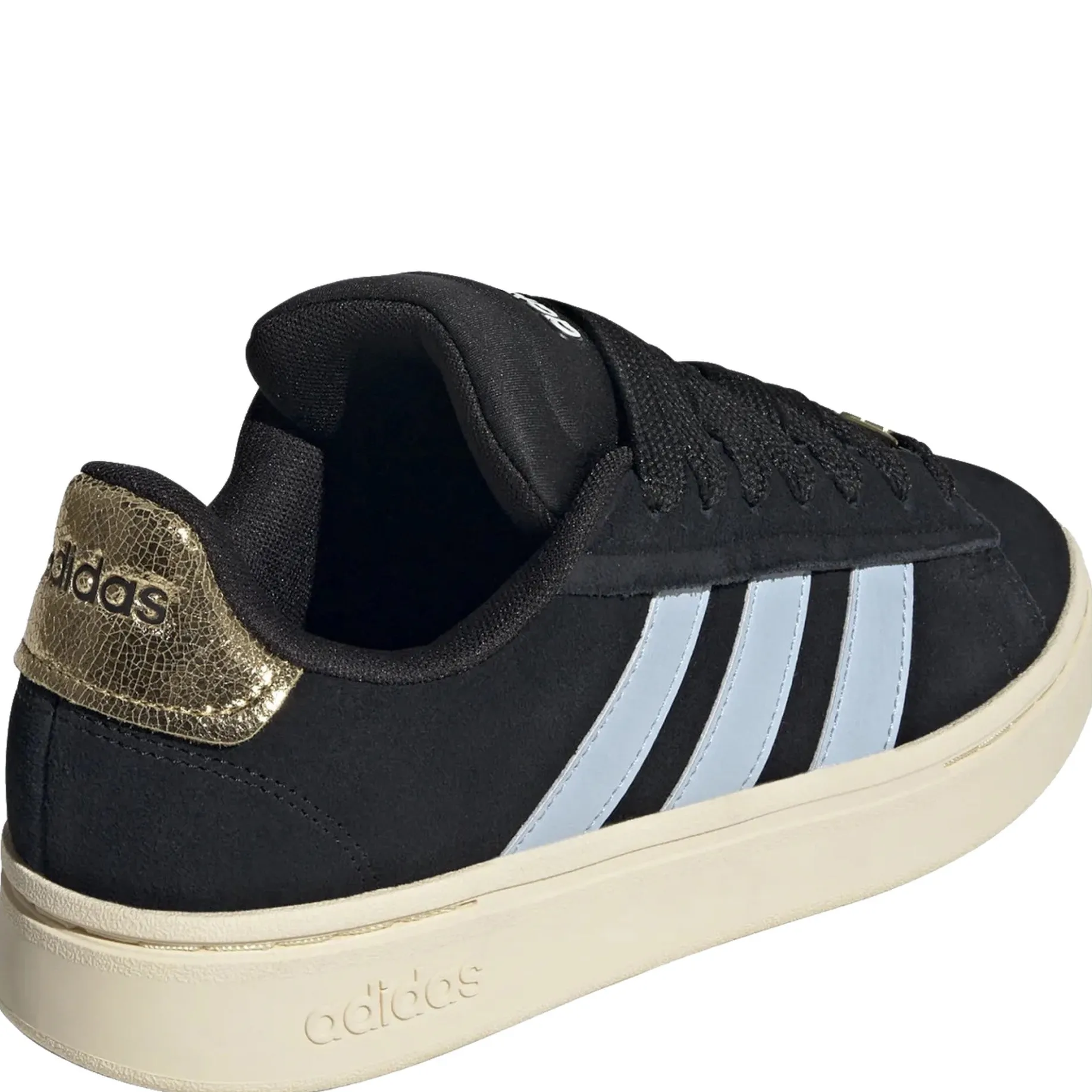 Grand Court Alpha 00s Sneaker - Schuh Women (core black/wonder blue/gold met., 38 2/3)