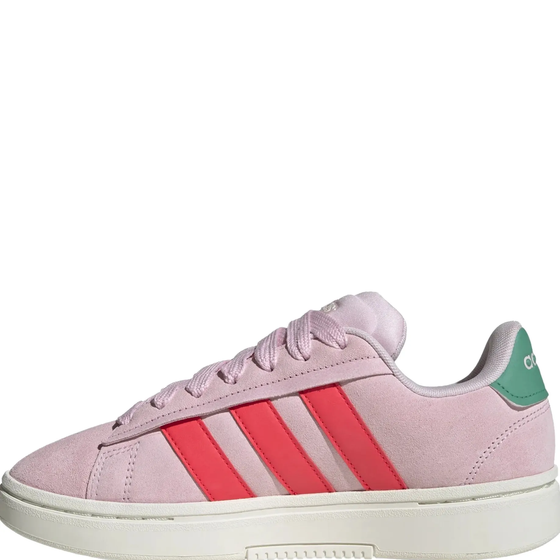 Grand Court Alpha 00s Sneaker - Schuh Women (clear pink/lucid red/court green, 38 2/3)