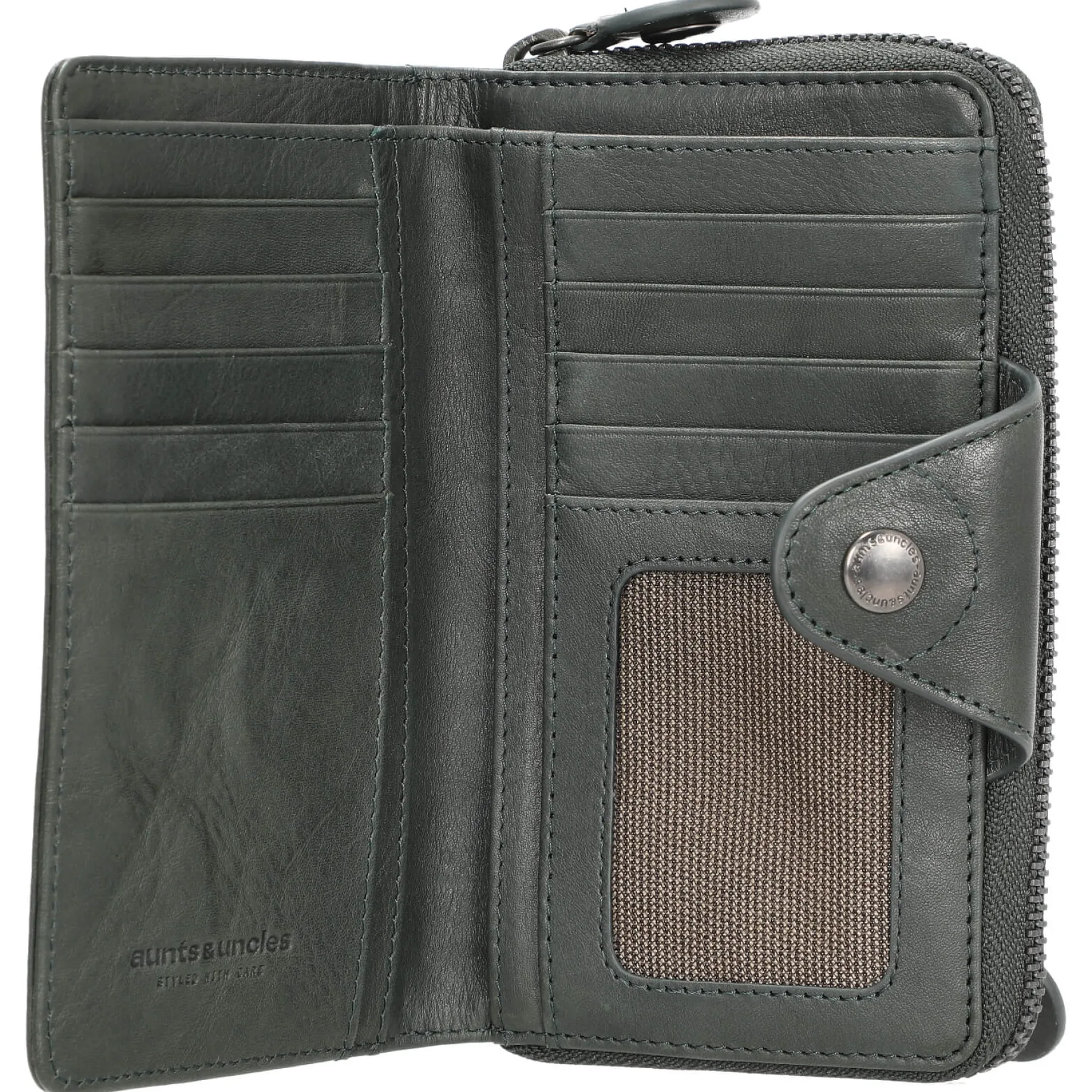 Grandmas Luxury Club Francis - Geldbörse 13cc 15 cm RFID (deep teal)