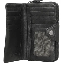 Grandmas Luxury Club Francis - Geldbörse 13cc 15 cm RFID (black smoke)
