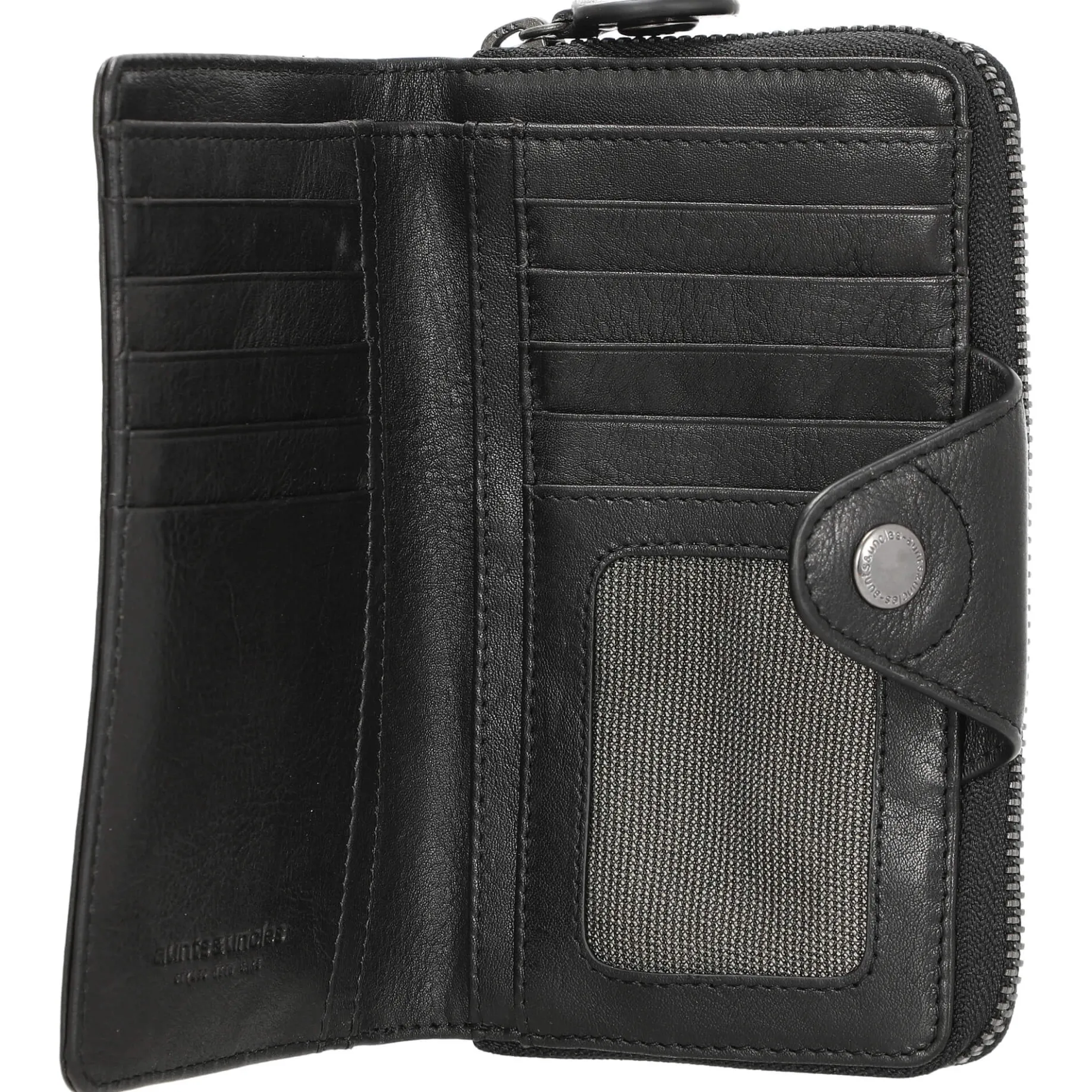 Grandmas Luxury Club Francis - Geldbörse 13cc 15 cm RFID (black smoke)