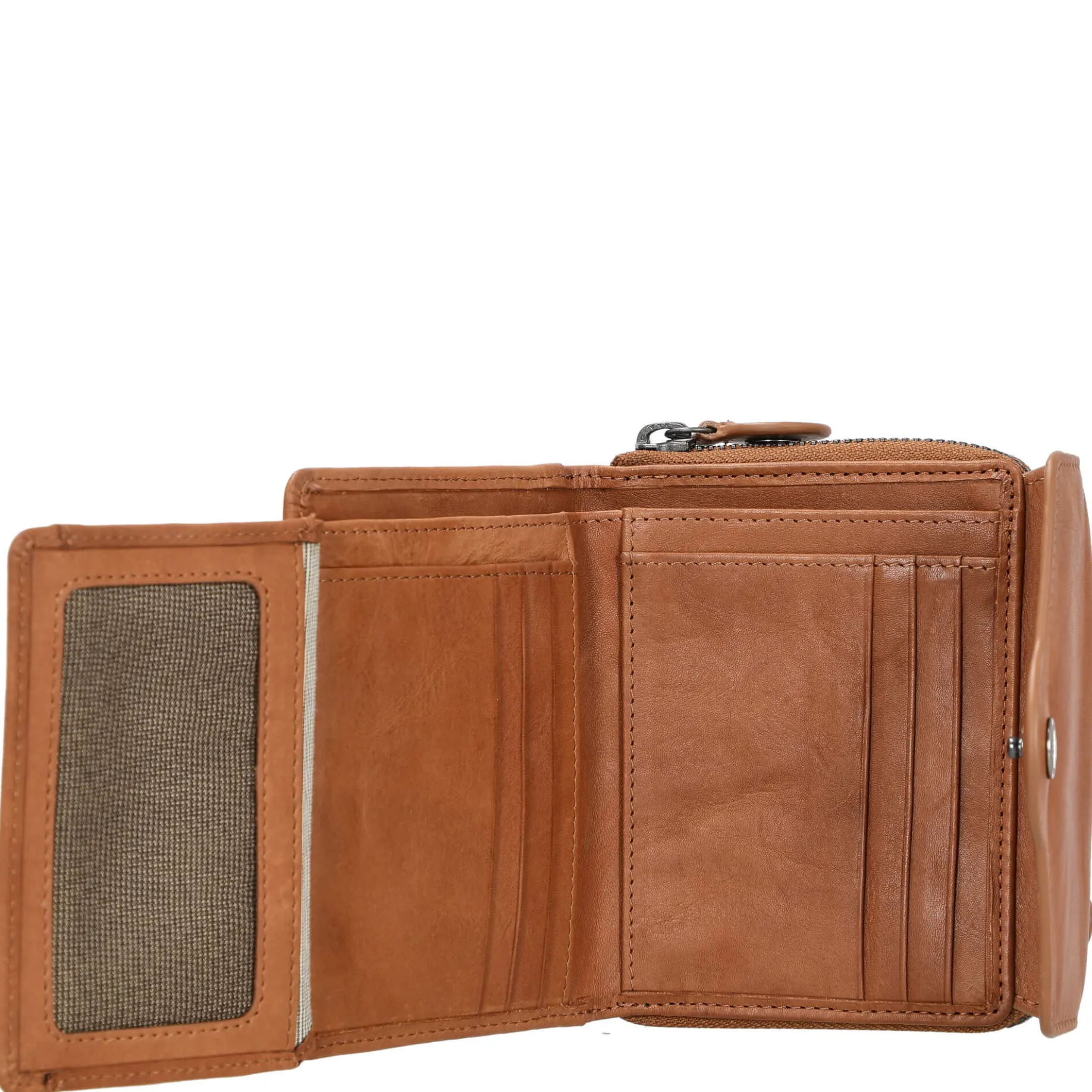 Grandmas Luxury Club Lesley - Geldbörse 12cc 12 cm RFID (caramel)