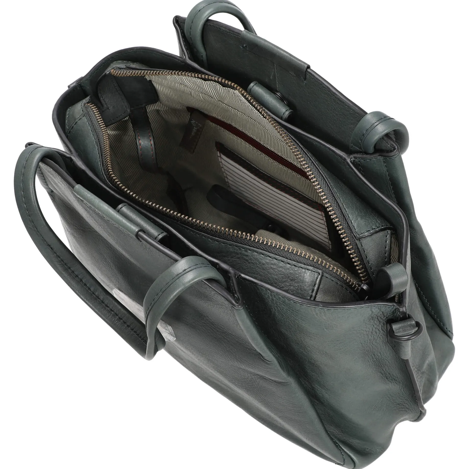 Grandmas Luxury Club Mrs. Chiffon Pie - Henkeltasche 33 cm (deep teal)