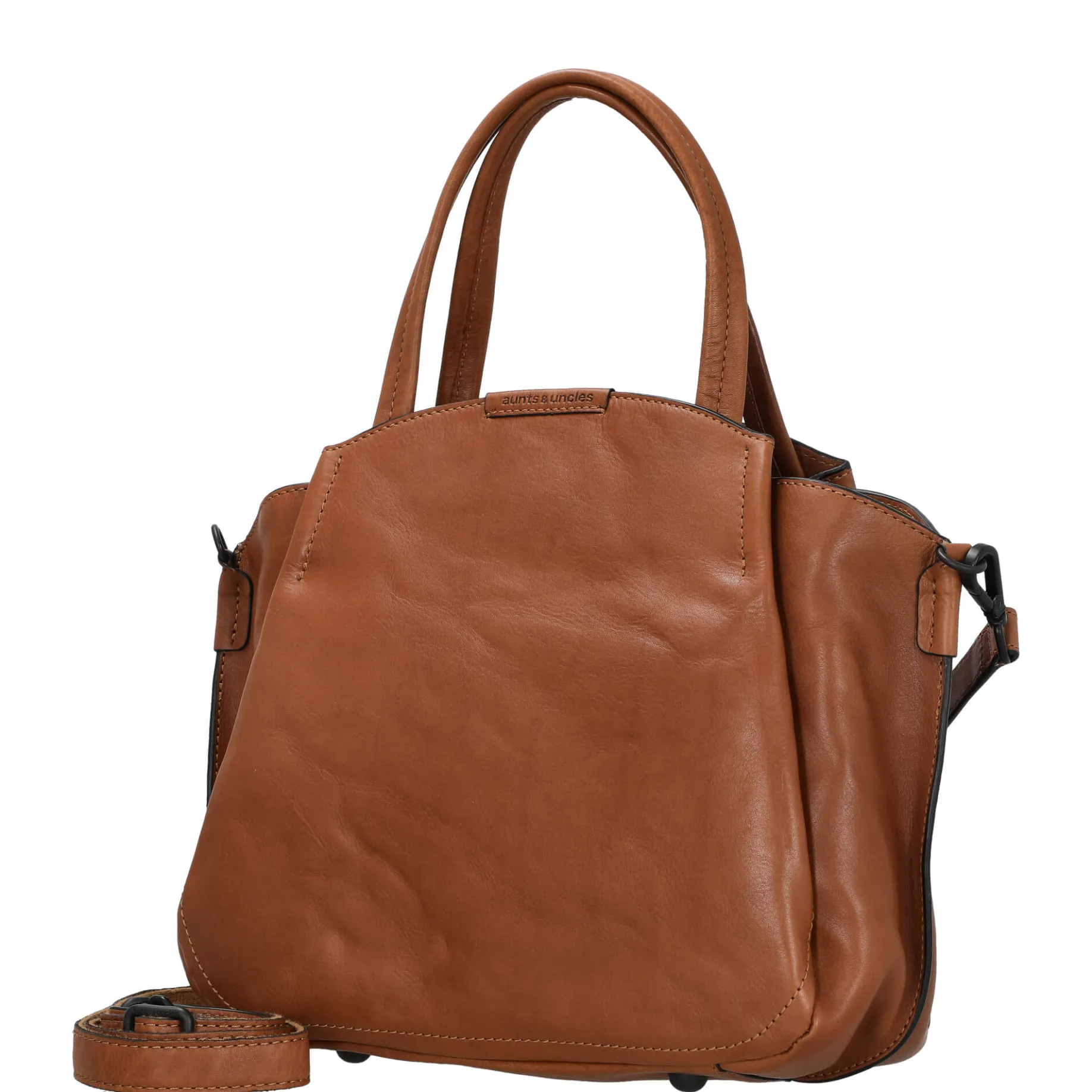 Grandmas Luxury Club Mrs. Chiffon Pie - Henkeltasche 33 cm (caramel)